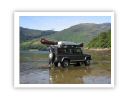Defender in der Flut